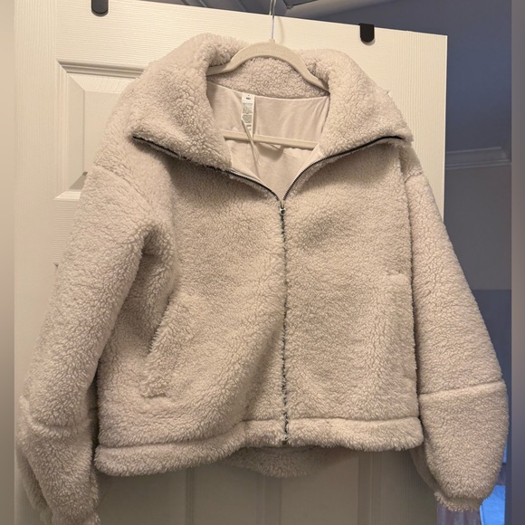 Lululemon Cinchable Fleece Zip Up Jacket - Picture 3 of 6